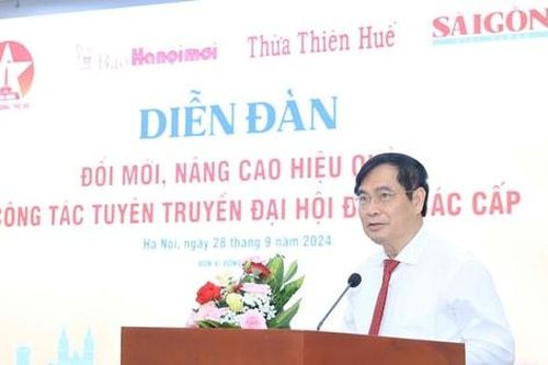 Phó Trưởng ban Tuyên giáo Trung ương Phan Xuân Thủy: Bảo đảm đúng định hướng chính trị, tư tưởng trong tuyên truyền đại hội Đảng các cấp