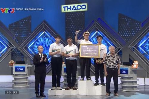 Nam sinh Hải Phòng giành vòng nguyệt quế Tháng Đường Lên Đỉnh Olympia 24