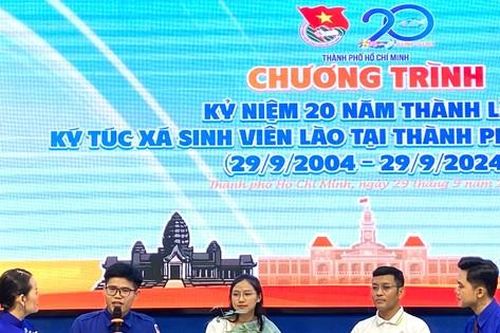 20 năm tiếp nối của những sinh viên Lào, Campuchia tại TP. HCM