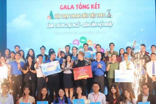 Tổng kết 'Hội trại Thanh niên Việt Nam: Làm chủ ngoại ngữ - Bản lĩnh hội nhập'