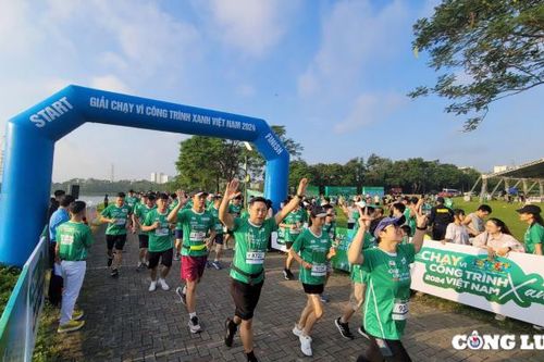 Giải chạy bộ 'Vì Công trình xanh Việt Nam năm 2024': Thúc đẩy, tăng cường giao lưu văn hóa