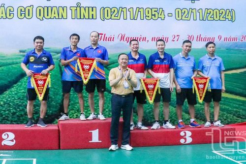 Bế mạc Giải thể thao truyền thống Khối các cơ quan tỉnh