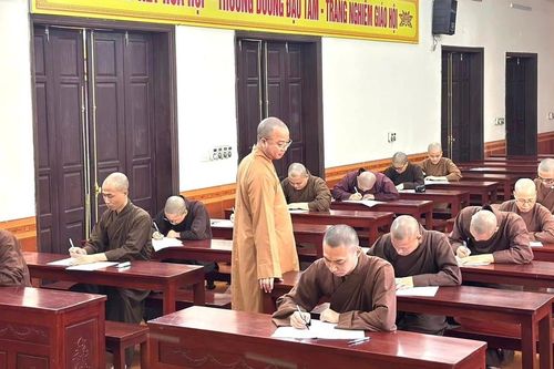 Ninh Bình: Khảo hạch các giới tử giới đàn năm 2024