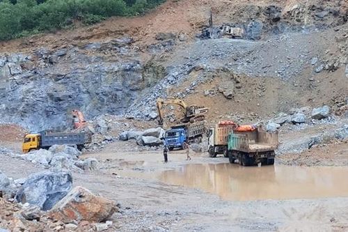Nhiều chủ mỏ khai thác đá không tuân thủ pháp luật