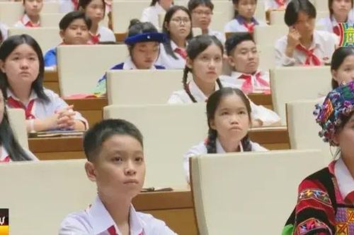 Chất vấn giả định tại 'Quốc hội trẻ em' 2024