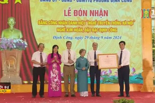 Đậu bạc Định Công là nghề truyền thống Hà Nội