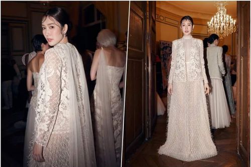 Thúy Ngân thần thái trên sàn diễn thời trang chinh phục Paris Fashion Week 2024