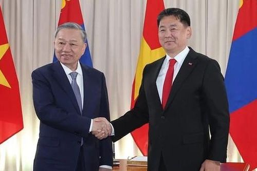 Tổng Bí thư, Chủ tịch nước Tô Lâm hội đàm với Tổng thống Mông Cổ Ukhnaagiin Khurelsukh
