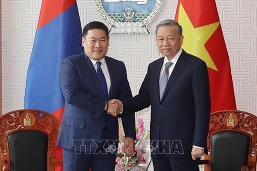 Tổng Bí thư, Chủ tịch nước hội kiến lãnh đạo Mông Cổ