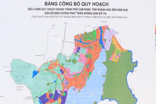 Công bố Đồ án điều chỉnh quy hoạch chung TP Cam Ranh đến năm 2045