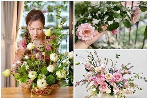 'Mỏi mắt' ngắm căn hộ rực rỡ sắc hoa của MC Đan Lê