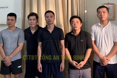 Thái Bình: Khởi tố, bắt tạm giam 5 đối tượng mua bán, tổ chức sử dụng trái phép chất ma túy