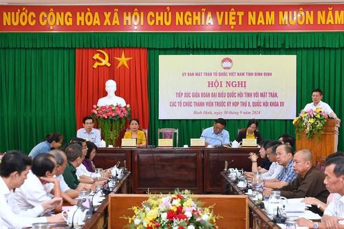 Phó Thủ tướng Hồ Đức Phớc tiếp xúc cử tri trước thềm Kỳ họp thứ 8, Quốc hội khóa XV