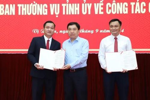 Công bố quyết định của Ban Thường vụ Tỉnh ủy Hà Giang về công tác cán bộ