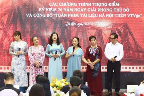 VTV giới thiệu nhiều chương đặc biệt mừng Ngày Giải phóng Thủ đô