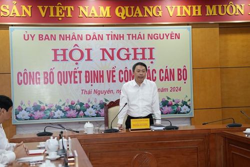 Công bố Quyết định về bổ nhiệm Giám đốc các Sở