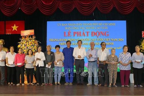 TP Hồ Chí Minh phát động Tháng hành động vì Người cao tuổi