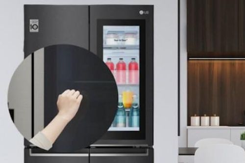 LG giới thiệu tủ lạnh mới có cửa xuyên thấu, ngăn mát siêu rộng