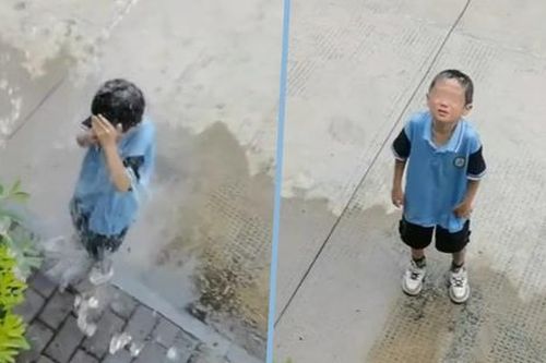 Bà mẹ trên lầu liên tục đổ nước vào con trai, câu chuyện đằng sau khiến nhiều người suy ngẫm