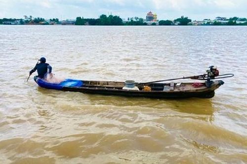 Lũ trên sông Cửu Long đang lên nhanh