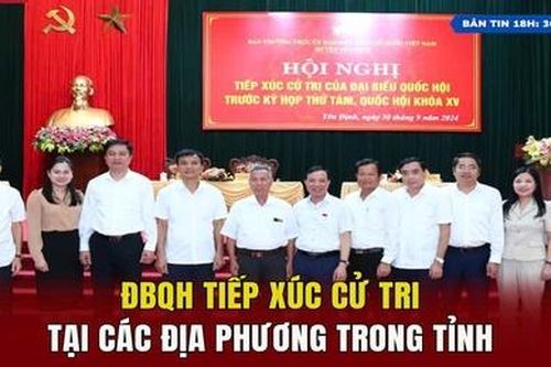ĐBQH tiếp xúc cử tri tại các địa phương trong tỉnh