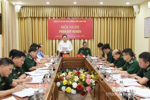 Đảng ủy Bộ đội Biên phòng tỉnh triển khai nhiệm vụ quý IV/2024