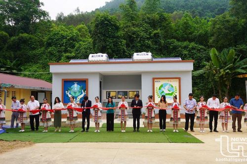 Hỗ trợ trên 1,2 tỷ đồng triển khai Dự án nước sạch vệ sinh trường học
