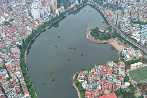 San lấp 6.500m2 hồ Đống Đa để cải tạo cảnh quan: Vinaconex trúng gói thầu gần 200 tỷ đồng