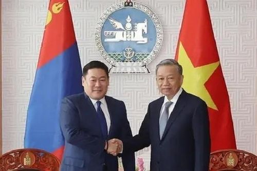 Tổng Bí thư, Chủ tịch nước hội kiến Thủ tướng Mông Cổ