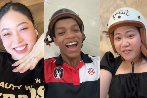 Trào lưu 'trượt lau sàn nhà' gây sốt Tiktok, người nổi tiếng cũng 'đu trend'