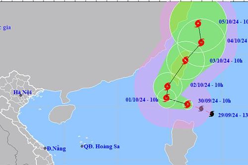 Bão Krathon mạnh cấp 15 có đi vào Biển Đông?