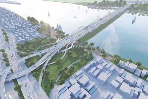 Him Lam xin dừng lập báo cáo nghiên cứu tiền khả thi dự án cầu Trần Hưng Đạo