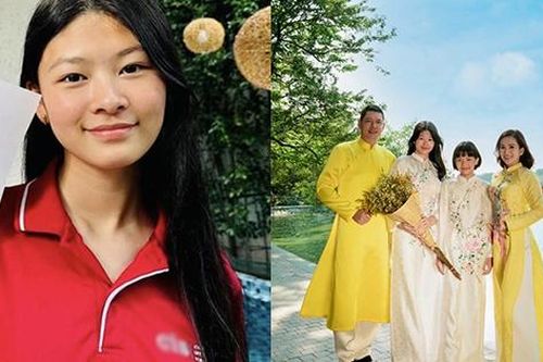 Con gái Bình Minh: 15 tuổi thừa hưởng chiều cao của bố, học giỏi khiến bố mẹ tự hào