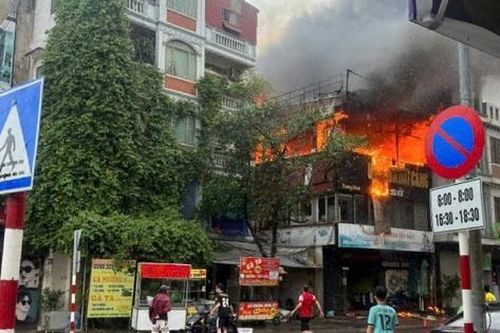 Hải Phòng: Cháy nhà hàng Vua Ba Ba