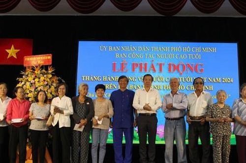 TPHCM chăm sóc người cao tuổi với tinh thần không để người cao tuổi nào bị bỏ lại phía sau