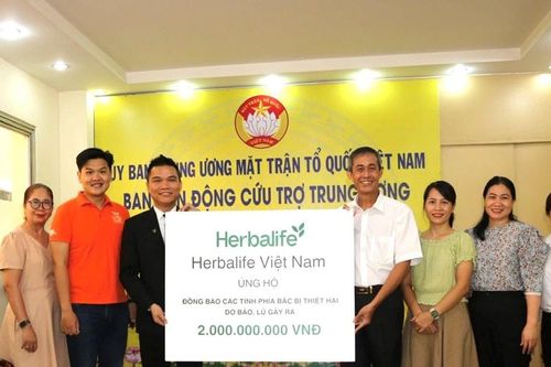 Ban Công tác phía Nam tiếp nhận gần 2,3 tỷ đồng ủng hộ đồng bào bị thiên tai