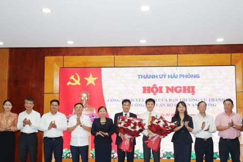 Hải Phòng: Phó Trưởng BQL Khu kinh tế làm Phó Bí thư Huyện ủy An Dương