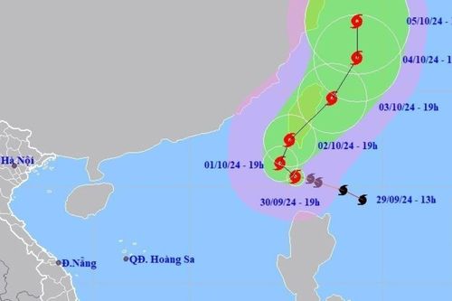 Bão Krathon có thể vào Biển Đông, không khí lạnh tràn về