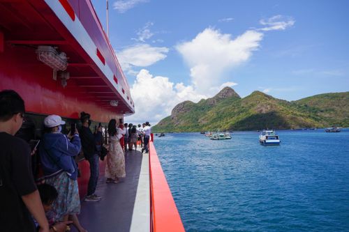 Đổi điểm đón, trả khách đi tàu ở Côn Đảo từ hôm nay