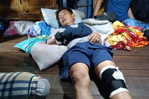 Tàu về không tôm cá, chỉ có ngư dân thương tích đầy người