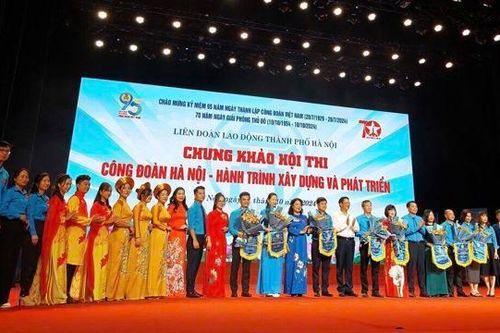 Chung khảo hội thi 'Công đoàn Hà Nội-Hành trình xây dựng và phát triển'