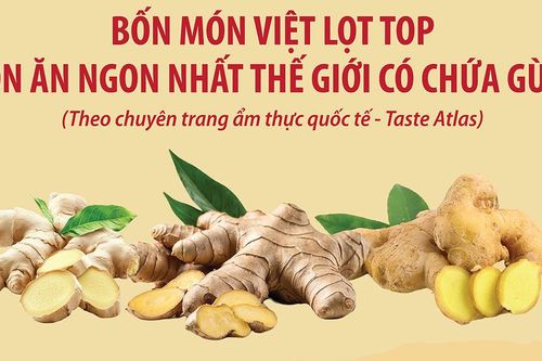 Bốn món Việt lọt top món ăn ngon nhất thế giới có chứa gừng