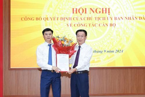 Bổ nhiệm ông NGUYỄN XUÂN HỒNG giữ chức Giám đốc Sở GDĐT Nam Định