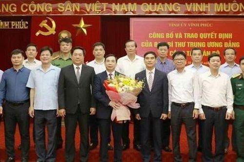 Ban Bí thư chuẩn y tân Phó Bí thư Tỉnh ủy