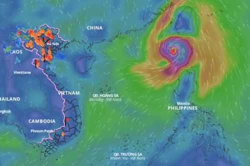 Ứng phó bão gần biển Đông