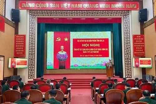 Bộ đội Biên phòng tỉnh Gia Lai tổng kết xây dựng đơn vị điểm về xây dựng chính quy, quản lý kỷ luật năm 2024