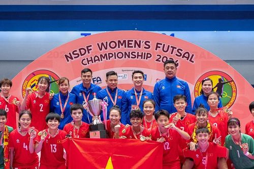 Futsal nữ Việt Nam tranh vé đi World Cup với 20 đội ở châu Á