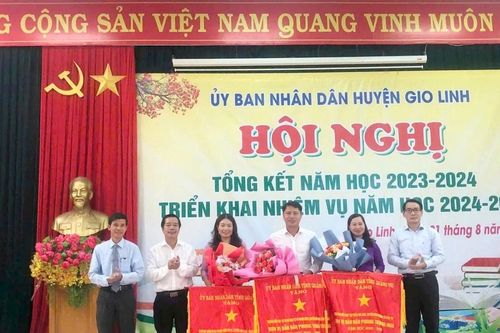 Ngành Giáo dục Gio Linh (Quảng Trị) thi đua dạy tốt, học tốt