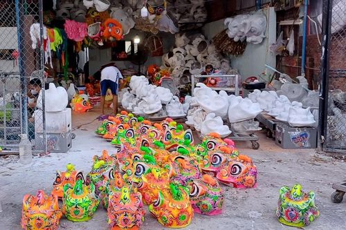 Nghề lân xứ Cố đô