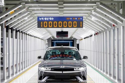 Hyundai cán mốc 100 triệu ô tô được sản xuất trên toàn cầu